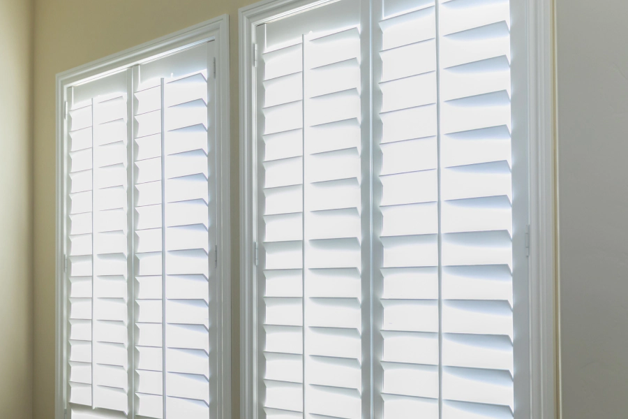 The plantation shutters at High Point, NC.